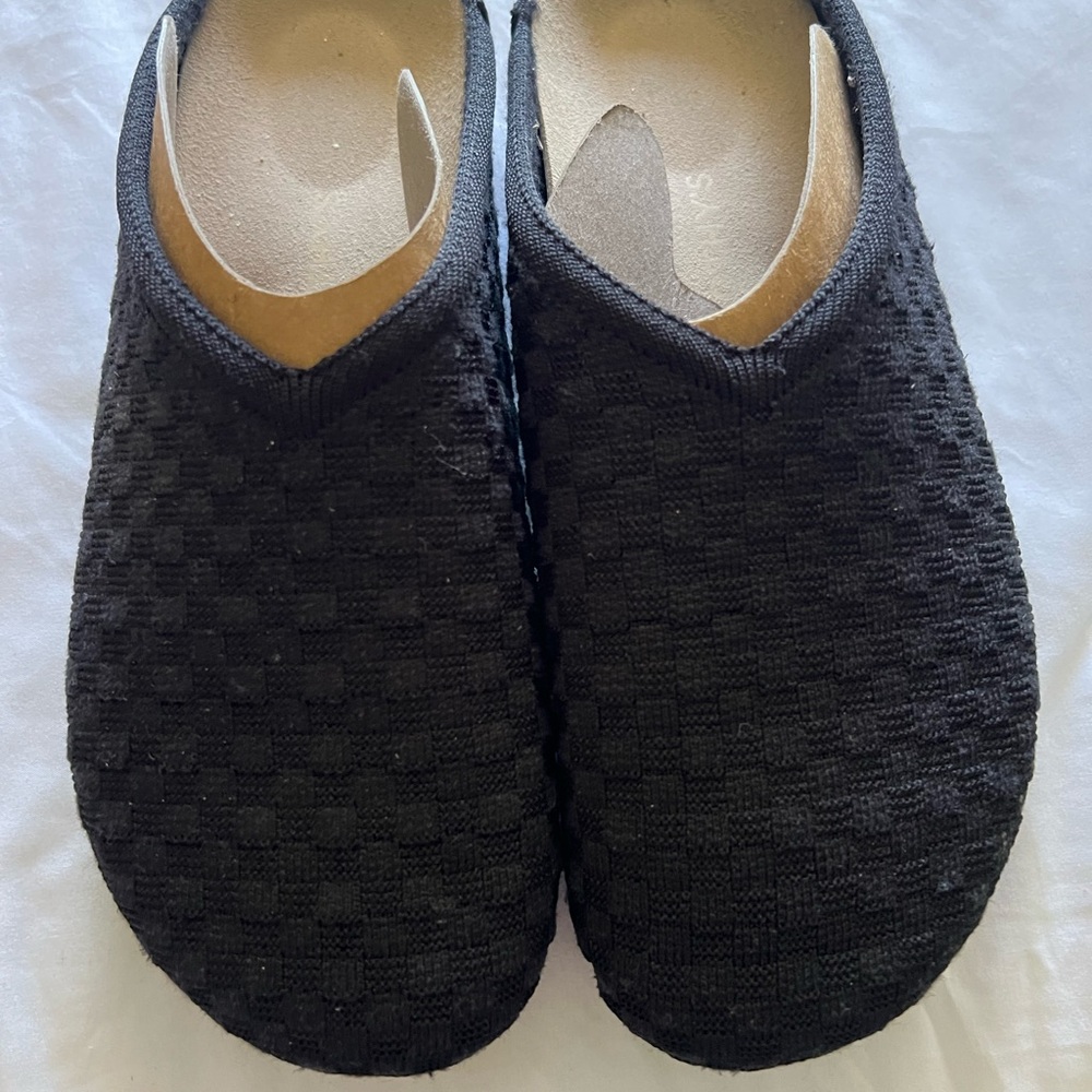 Rothy’s Hemp Casual Clog - Black Sand, Women’s 11
